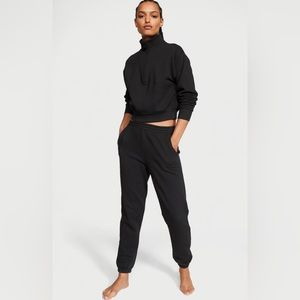 VICTORIA'S SECRET Cotton Fleece Lounge Set Sweatshirt and Pants Set